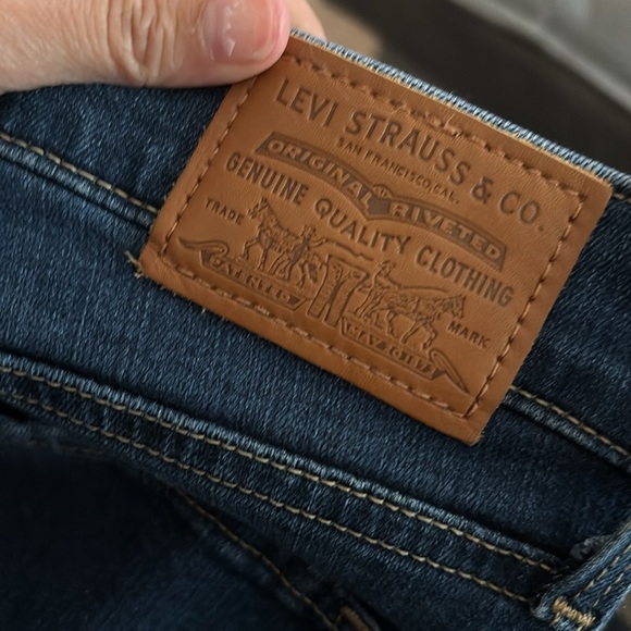 Levi's 314 Shaping Straight Blue Jeans Womens size 27 - Picture 7 of 7